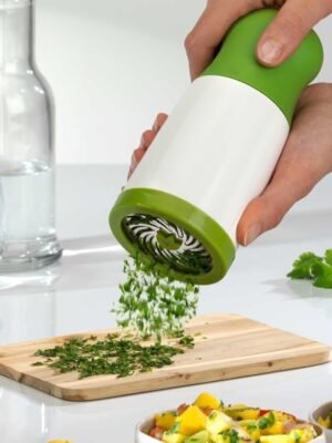 Portable Vegetable Garlic Ginger Coriander Chopper Food Cutter Multifunction Kitchen Cooking Herb Grinder