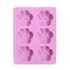 3 PCS Paw Soap Ice Cream Chocolate Cake Silicone Mold, Soap Shape