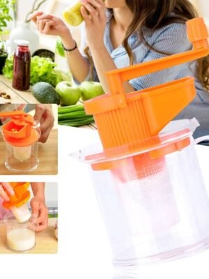 Manual Soybean Juicer Machine Fruit Vegetables Hand Squeezer
