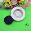 2 PCS DIY Tires Shape Sugar Craft Cake Silicone Mold Fondant Baking Decorating Tools Random Color Delivery, Size 1, Size 2, Size 3, Size 4