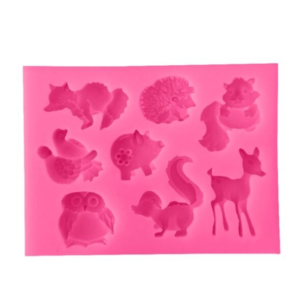 Animals Silicone Mold Cake Decorating Tools Pastry Baking Chocolate Soap Mold