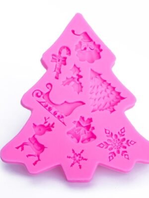 Christmas Tree Fondant Silicone Mold Cake Chocolate Biscuit Decoration Tool