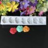 5 PCS Rose Flower Silicone Mold Fondant Cake Decorating Tools Baking Tools