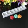 5 PCS Rose Flower Silicone Mold Fondant Cake Decorating Tools Baking Tools