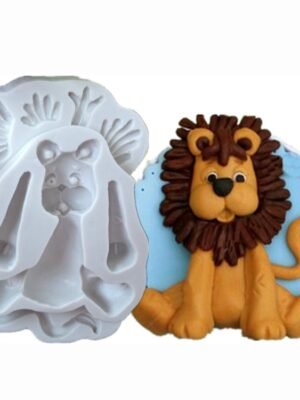 2 PCS 3D Animal Shape Silicone Form Fondant Cake Biscuit Molds, 3D Animal Shape(Lion), 3D Animal Shape(Giraffe), 3D Animal Shape(Rabbit), 3D Animal Shape(Monkey)