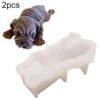TBD04208132.jpg 2 PCS 4 Inch Shapi Dog Mousse Cake Silicone Mold 3D Stereo Ice Cream Mold Dirty Dog Chocolate Mold
