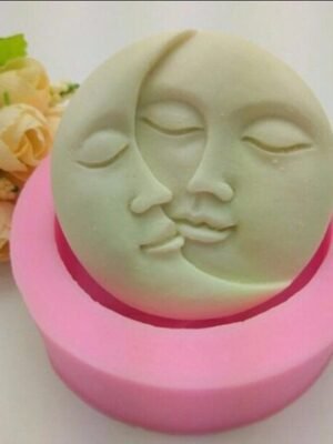 DIY Chocolate Cake Pudding Decoration Tool Face Silicone Model Baking Mold, Face licone Model