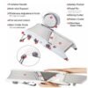 Multifunctional Long Stainless Steel Grater Slicer Chopper Crusher