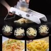 Multifunctional Long Stainless Steel Grater Slicer Chopper Crusher