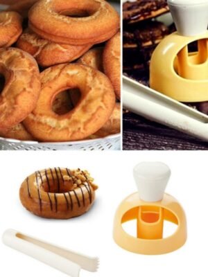 DIY Donut Mold Fondant Cake Plastic Kitchen Snack Tool