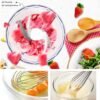 Multifunctional Food Processor Handheld Blender Detachable Magic Stick 5-speed Variable Speed Stainless Steel Cooking Stick, CN Plug, Handheld Blender