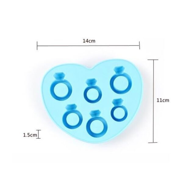 TBD0425287601B_2.jpg Silicone DIY Creative Ring Ice Mold Ice Box, Ring Shape