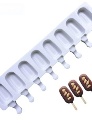 8 Even Silicone Ice Cream Mold Creative Handmade Ice Cube Mold