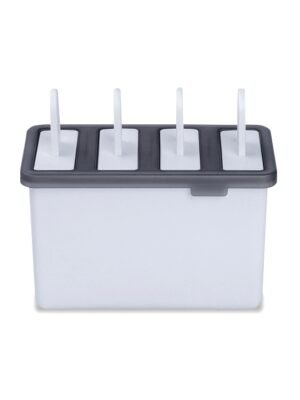 Home Made Popsicle Ice Cream Mold Set, White, Green, Blue