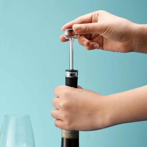 Metal Dust-Proof Sealed Vacuum Wine Bottle Cap Stopper, Style B SP-016