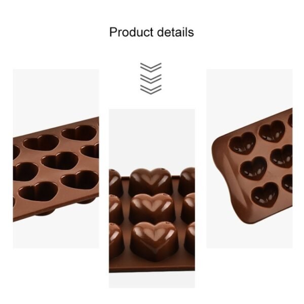 TBD04268136_3.jpg 8 PCS Silicone Love Shape 15 Grid Cake Chocolate Ice Tray Mold