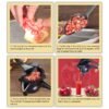 Aluminum Detachable Manual Juicer Lemon Watermelon Orange Fruit Juicer, Silver, Gold, Titanium Black, Rose Red, Black