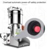 Swinging Medicinal Material Powdering Machine Small Pharmacy Medicine Grinding Machine EU Plug