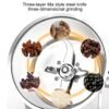 Swinging Medicinal Material Powdering Machine Small Pharmacy Medicine Grinding Machine EU Plug