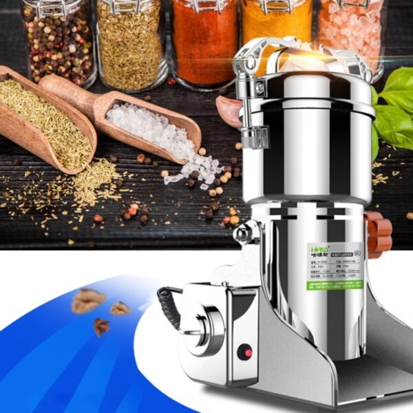 Swinging Medicinal Material Powdering Machine Small Pharmacy Medicine Grinding Machine EU Plug