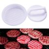 2 PCS Round Shape Hamburger Presser Plastic Hamburger Beef Grill Burger Press Patty Maker Mold Mould