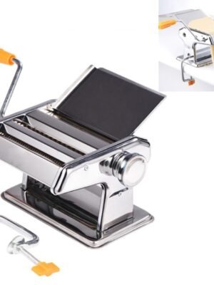 Household Stainless Steel Pasta Making Machine Manual Noodle Maker Spaghetti Hand Cutter
