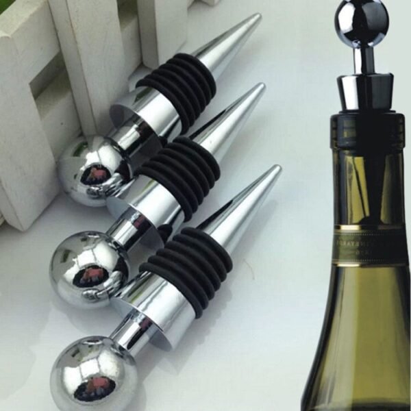 2 PCS Reusable Vacuum Sealed Red Wine Bottle Stopper