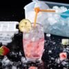 Household Silicone Ice Box With Lid Ice Cube Mold Refrigerator Ice Lattice Quick Freezer Random Color Delivery, 64 Grid, 96 Grid, 128 Grid