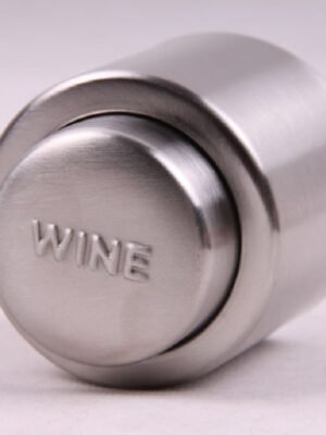Push Stainless Steel Red Wine Stopper Champagne Stopper, Red Wine Stopper, Wordless Wine Stopper, Champagne Stopper, Wordless Champagne Stopper