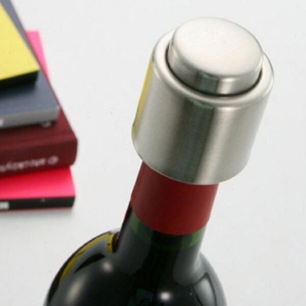 Push Stainless Steel Red Wine Stopper Champagne Stopper, Red Wine Stopper, Wordless Wine Stopper, Champagne Stopper, Wordless Champagne Stopper