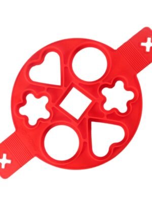 Anpro Nonstick Cooking Tool Egg Ring Maker Egg Silicone Mold Pancake Cheese Egg Cooker Pan Flip Kitchen Baking Accessories, Multiple shapes