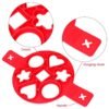 Anpro Nonstick Cooking Tool Egg Ring Maker Egg Silicone Mold Pancake Cheese Egg Cooker Pan Flip Kitchen Baking Accessories, Multiple shapes