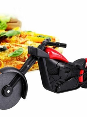 Stainless Steel Motorcycle Shape Pizza Cutter Roller Cutting Pizza Tool
