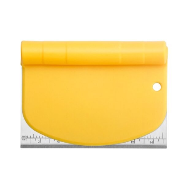 Stainless Steel Dough Cutter Scraper With Scale Cutter Baking Tools