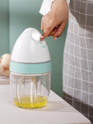 MEIZHIKOU Electric Whisk Household USB Small Baking Automatic Whisk Whipping Cream Cake Mixer