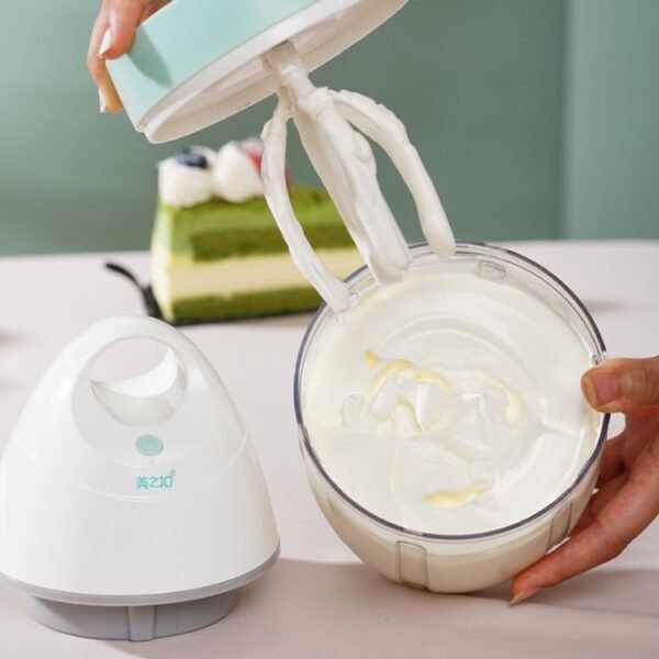 MEIZHIKOU Electric Whisk Household USB Small Baking Automatic Whisk Whipping Cream Cake Mixer