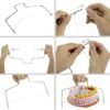 205 in 1 Cake Decorating Turntable Set Cake Decorating Mouth Baking Utensils