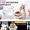 205 in 1 Cake Decorating Turntable Set Cake Decorating Mouth Baking Utensils