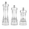 Acrylic Transparent Pepper Grinder Manual Pepper Grinder Ceramic Core Multi-Purpose Seasoning Bottle, 4 Inch, 5 Inch, 6 Inch