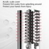 Electric Fish Scale Scraper Household Use Scraping Tool, CN Plug, Red, Black
