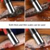 Electric Fish Scale Scraper Household Use Scraping Tool, CN Plug, Red, Black