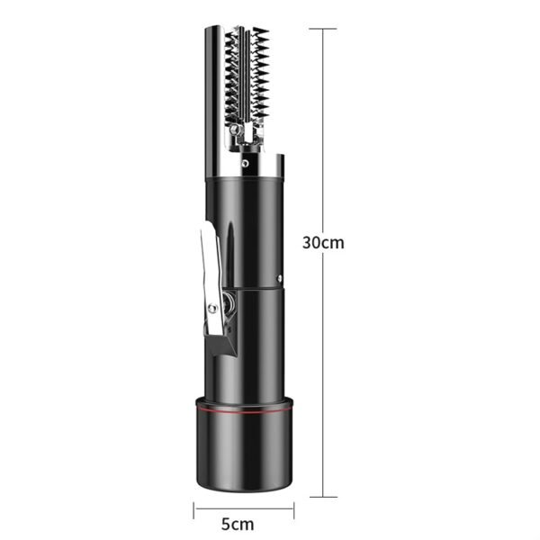 Electric Fish Scale Scraper Household Automatic Wireless Scraping Tool CN Plug, Black Single Battery, Black Single Battery+Cutter Head, Black Dual Battery, Black Dual Battery+Cutter Head, Red Single Battery, Red Single Battery+Cutter Head...