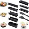 11 in 1 Sushi Mold With Sushi Knife Rice Ball Mold DIY Home Creative Sushi Roll Set