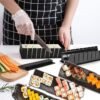 11 in 1 Sushi Mold With Sushi Knife Rice Ball Mold DIY Home Creative Sushi Roll Set