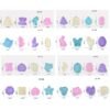 4 in 1 Three-Dimensional Fondant Biscuit Embossing Mold Push-Type Cake Mold Random Style Delivery