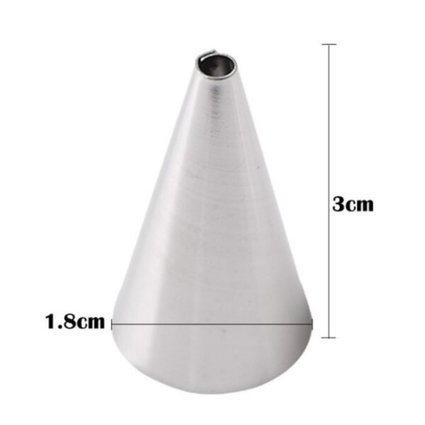 8 PCS/Set 6 Stainless Steel Nozzle Set DIY Cake Decorating Tools Silicone with EVA Cream Pastry Bag