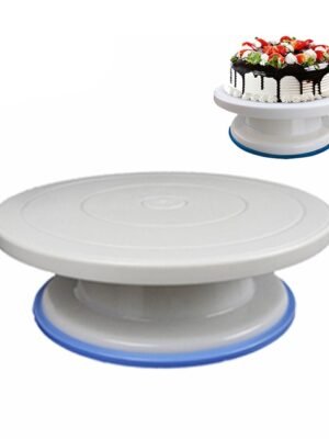 Baking Tools Plastic Spatula Non-slip Edge Cake Decorating Turntable