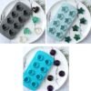 2 PCS Creative Silicone Ice Tray Mold 8 Continuous Mould Home-Made DIY Ice Tray Box, Style:, Brick  (Blue), Brick (Candy Color), Brick  (Jelly), Heart-shaped(Candy Effect), Heart-shaped(Jelly Effect), Five-star (Candy Effect)...