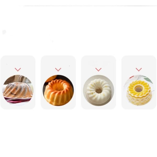 Creative DIY Silicone Cake Cup Muffin Cup Baking Mold,Style: Bear  (Macron Pink), Flower-shaped  (Macron Green), Flower-shaped (Macron Pink), Flower-shaped  (Candy Color), Hollow  (Macron Cyan), Hollow  (Macron Pink), Hollow  (Candy Color)...