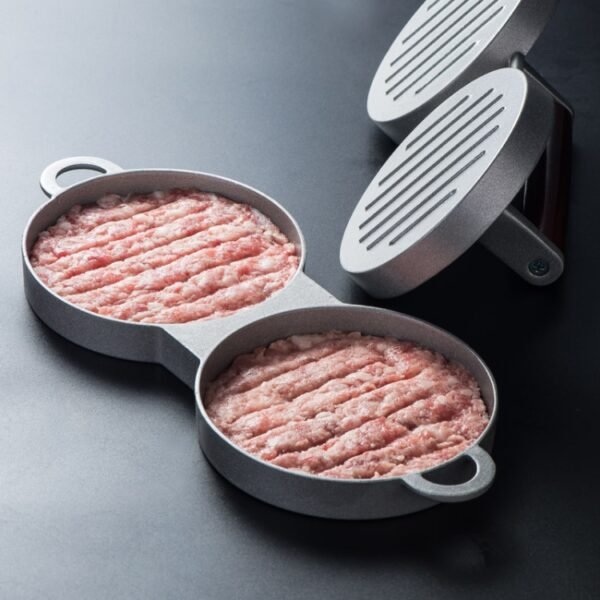 Aluminum Alloy Burger Press Meatloaf Press Mold